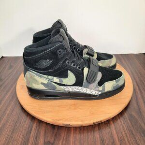 Nike Air Jordan Legacy 312 Womens Size 7.5 (6Y) Shoes Black Camo Suede Sneakers